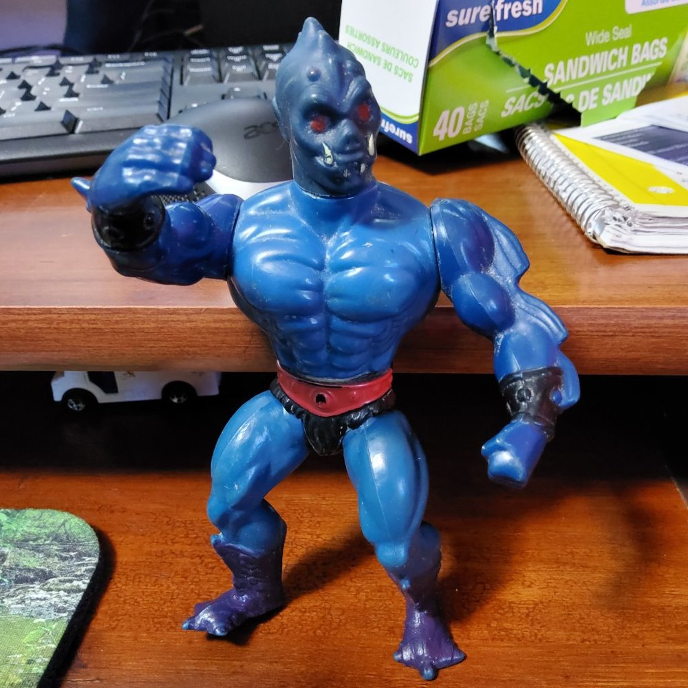 1981 Mattel He Man Masters of the Universe  Motu Webster